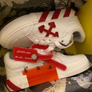Off white toddler sneakers